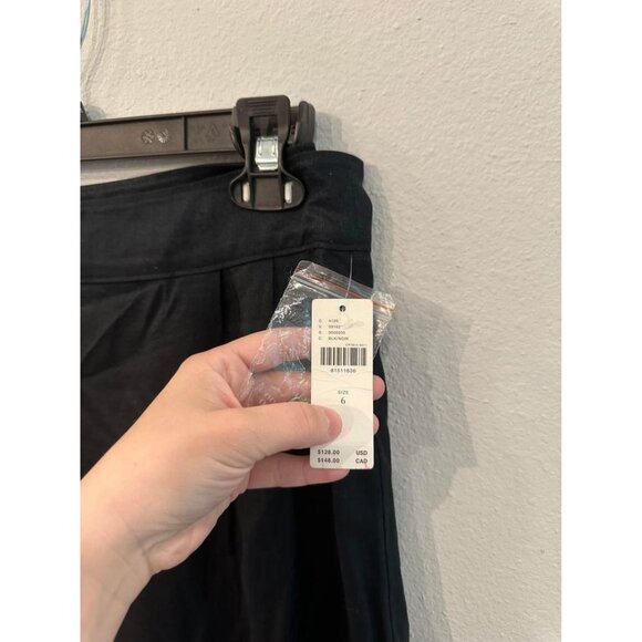 Anthropologie Women’s Linen True Wrap Skirt NWT- Sz 6 - Picture 4 of 8